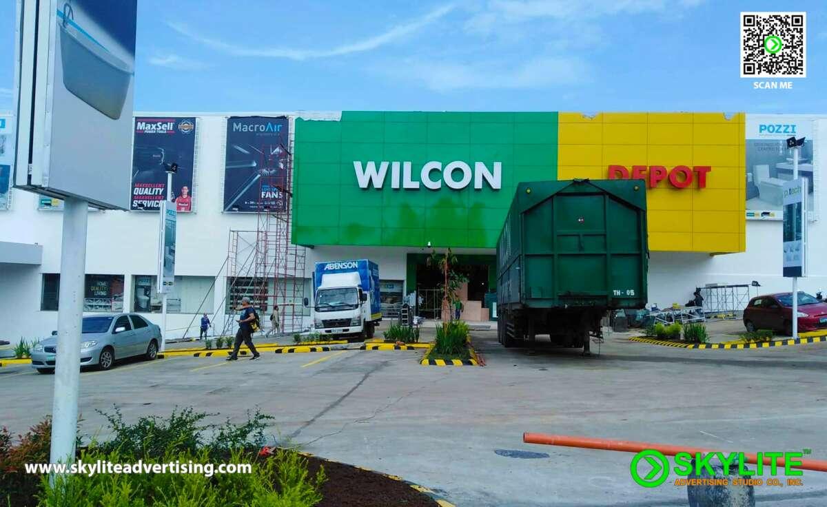 wilcon depot acrylic signage 8