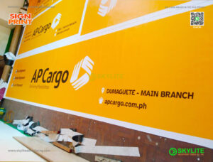 ap cargo panaflex sign nationwide 10