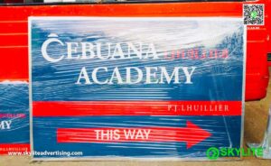 cebuana lhuillier reflectorized directional safety sign 1