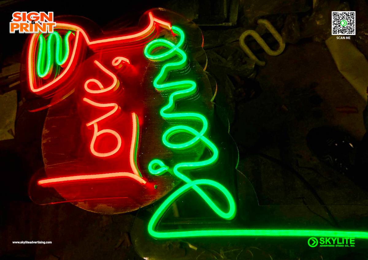 ricksha love pierre neon sign 1