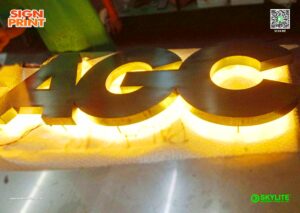 agc stainless build up sign 3