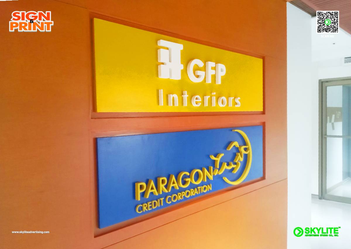 gfp paragon acrylic sign 1