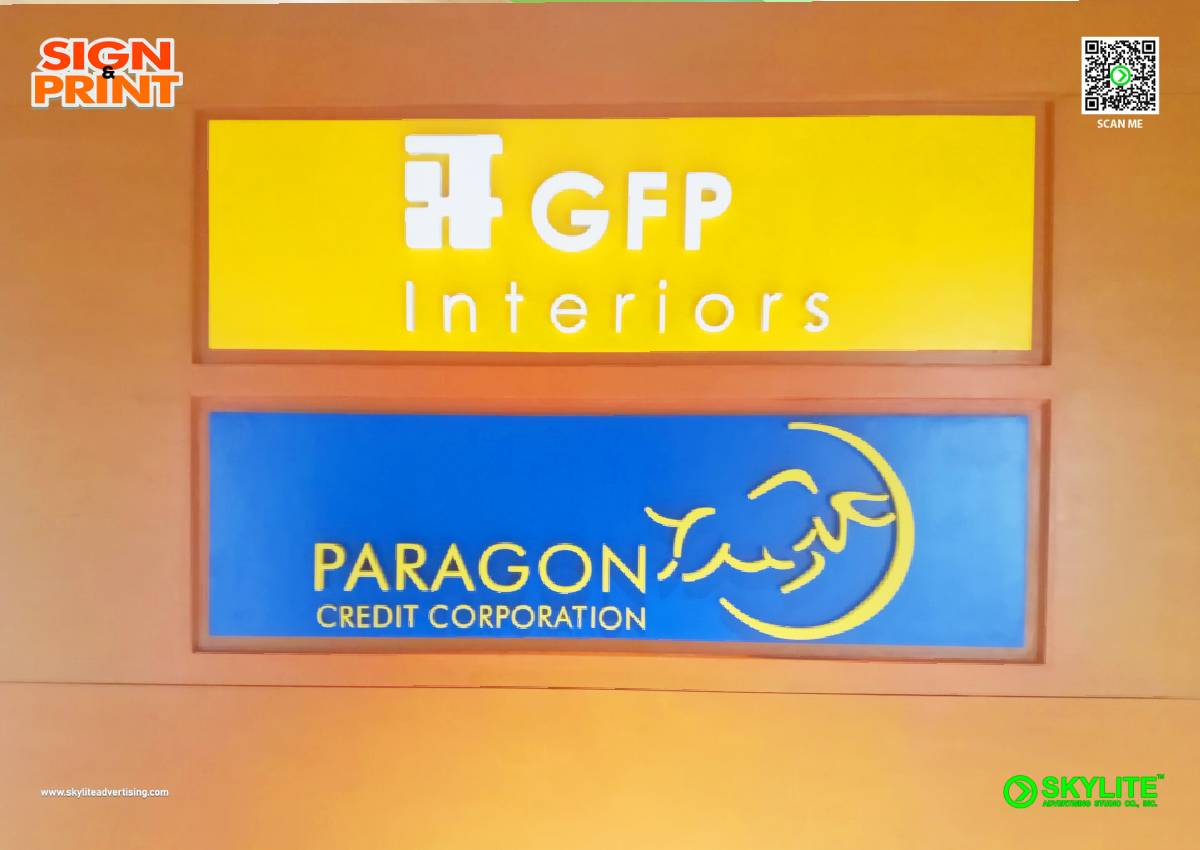 gfp paragon acrylic sign 3