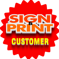 sign and print customer