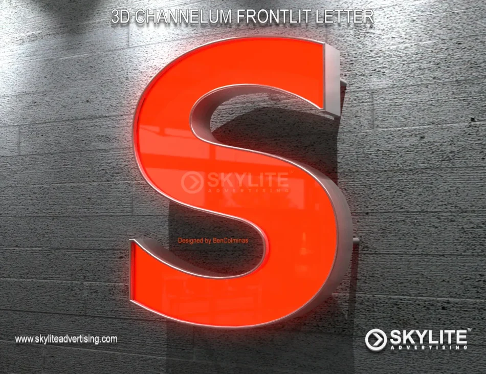 Aluminum Build-up Letters (Lighted 3D Letterings)